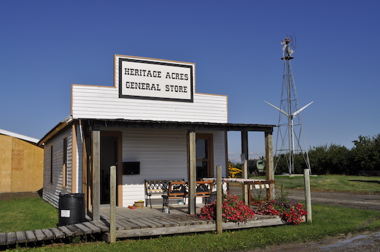 Building History | Heritage Acres Farm Museum